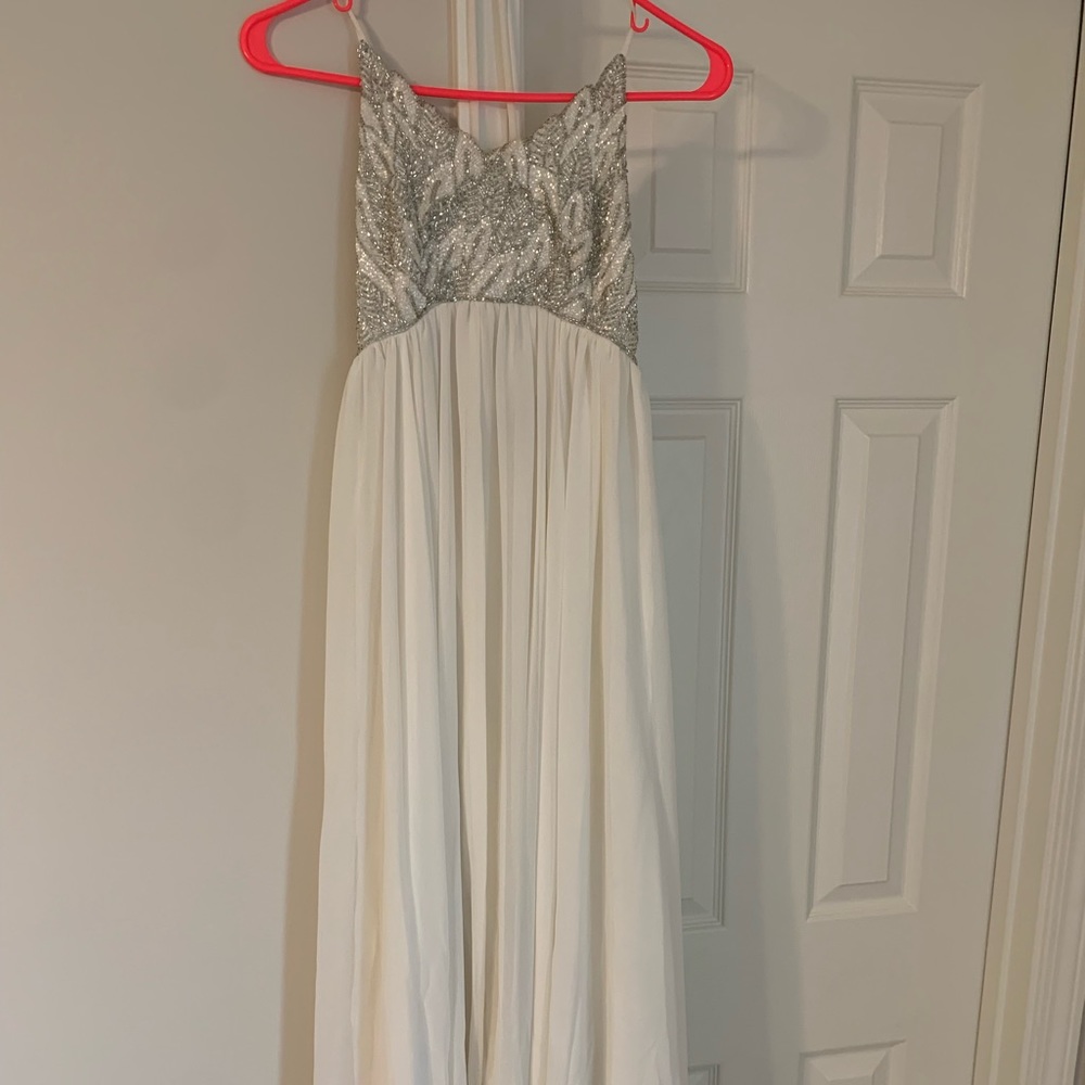 Beautiful white formal dress